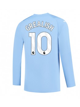 Manchester City Jack Grealish #10 Domaci Dres 2023-24 Dugim Rukavima